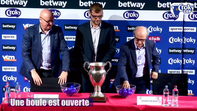 Une anomalie lors du tirage au sort de la Coupe de Belgique