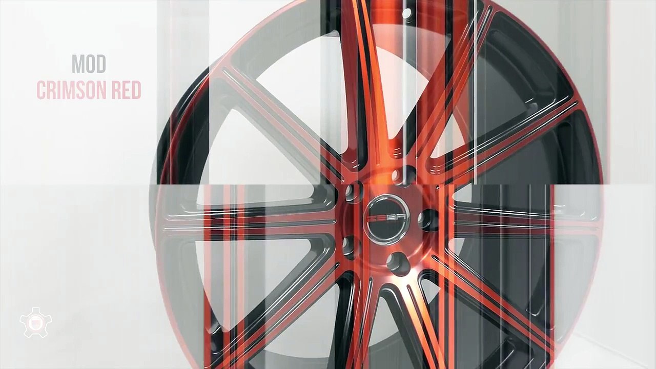 MOD CRIMSON RED RIMS