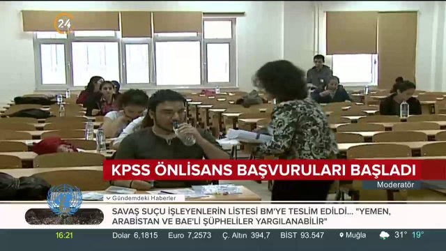 KPSS ön lisans başvuruları başladı