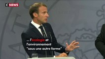 Emmanuel Macron réagit à la démission de Nicolas Hulot