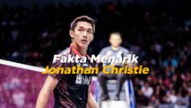 Fakta Menarik Jonatan Christie yang Bikin Salut