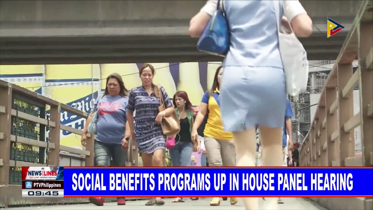 Social benefits programs up in House panel hearing