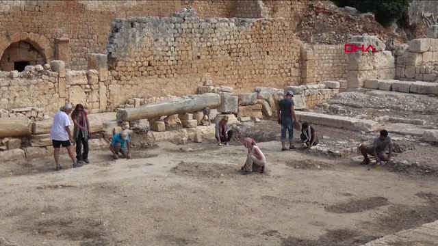 Mersin Antik Roma Kenti Elaiussa Sebaste'de Kazı Başladı Hd