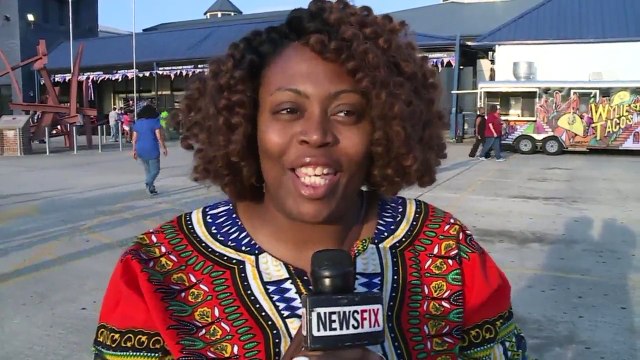 First Responders Honored at Furniture Store That Sheltered Hurricane Harvey Victims