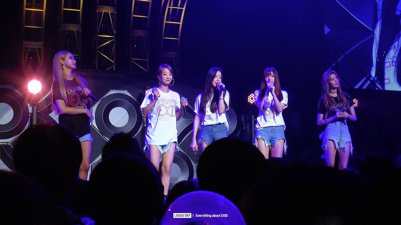 [FHD 60fps] EXID - 여름, 가을, 겨울, 봄 | 완전체 직캠 @ 180825 오사카 투어 1부 (Like the Seasons | OT5 Fancam @ Osaka)