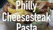 This easy Philly Cheesesteak Pasta combines ground beef, onions, peppers, mushrooms, provolone and penne pasta into a delectable creamy family favorite. Full Re