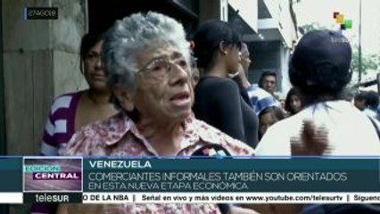 Venezolanos apoyan las medidas del plan de recuperación económica