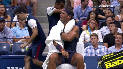 "C'est possible d'avoir un ventilateur ?" : Quand Nadal et l'arbitre ne se comprennent pas