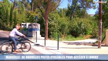 Marseille : de nouvelles pistes cyclables pour accéder à Luminy