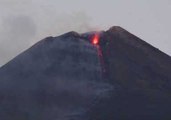 Smoke and Lava Billow from Italy's Mount Etna