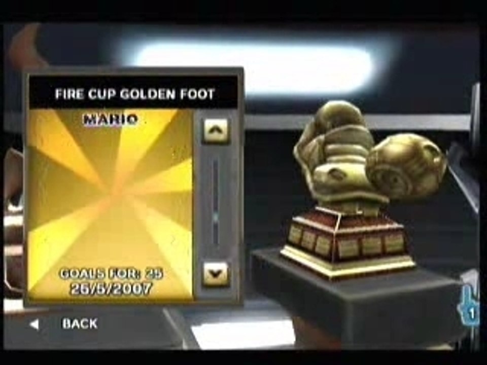 Mario Strikers Glitch Nom changé
