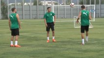 Bursaspor'un Yeni Transferleri İlk İdmanına Çıktı