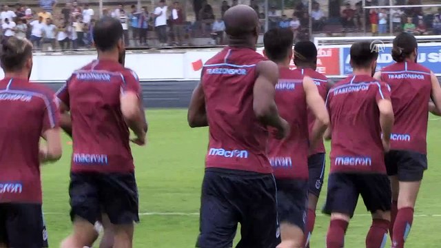 Trabzonspor, Galatasaray maçı hazırlıklarını sürdürdü - TRABZON