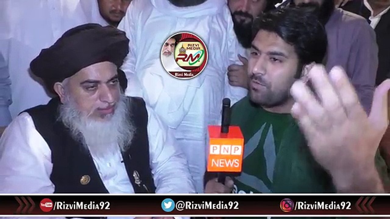 Allama Khadim Hussain Rizvi | Interview  News