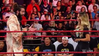 Trish Stratus interrupts Elias// Raw, Aug. 27, 2018