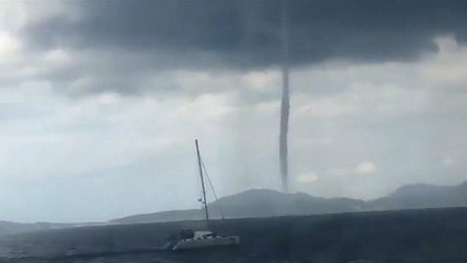 Trombas de água no Lago de Zurique e em Corfu