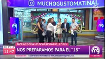 ¡Rodrigo Díaz enseña a bailar cueca! - Mucho gusto 2018