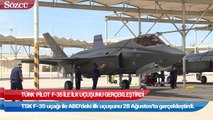 Türk savaş pilotu, F-35 uçağı ile ABD’deki ilk uçuşunu gerçekleştirdi