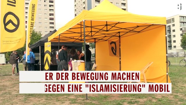 Identitäre Bewegung in Dresden: Geh dahin, wo du herkommst!