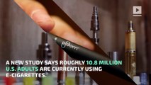 Nearly 11 Million US Adults Are Using E-Cigarettes