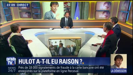Démission de Nicolas Hulot: "Je pense qu'il a eu tout à fait raison", déclare Corinne Lepage