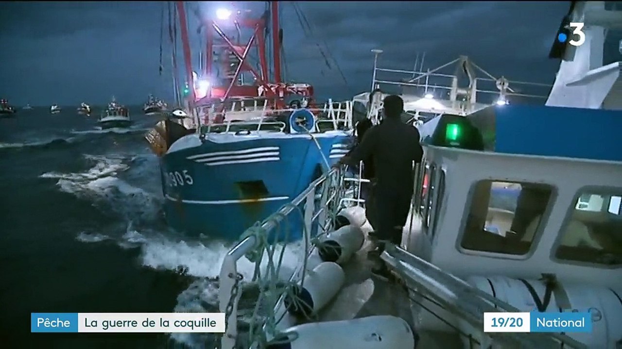 Pêche : Français et Britanniques se livrent une bataille navale