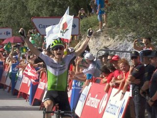 King conquers first summit finish on stage four, Kwiatkowski stays in red