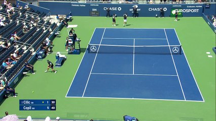 Cilic a déroulé après un retard à l'allumage