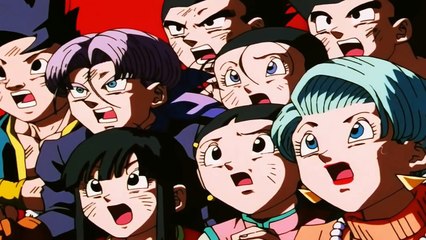 Gogeta detiene el ataque de Omega Shenron (HD)