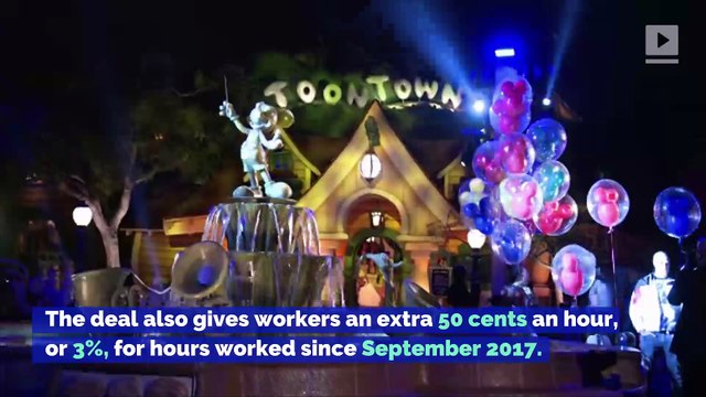 Disney Park Employees Win $15 Minimum Wage