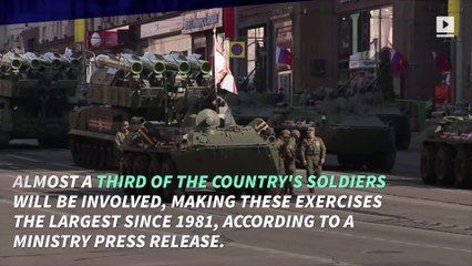 Russia Staging Biggest Military Exercises Since Cold War