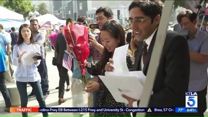 Download Video: Former Army Specialist Sworn in as US Citizen After Application Delayed for Years