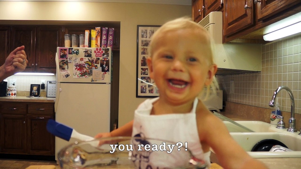 Cutest 2-Year-Old Cake Baker