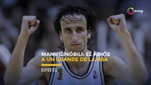 Manu Ginóbili, el adiós a un grande la NBA