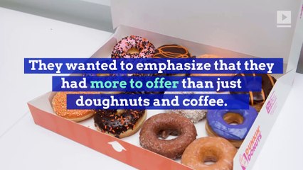 Dunkin' Tests Dropping 'Donuts' From Its Name