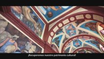 Restauran capilla con murales de Diego Rivera dañada por sismos