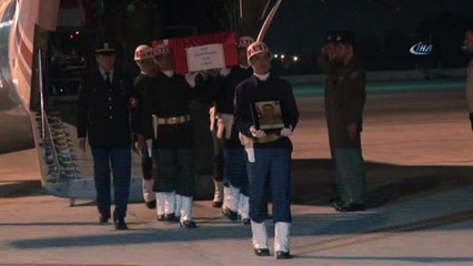 Konyalı Şehit Karağlı’nın cenazesi memleketine getirildi