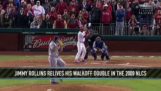 Jimmy Rollins Relives His Walk-Off Double in Game 4 of the 2009 NLCS