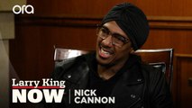 Nick Cannon and Larry King have a serious political discussion