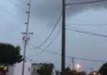 Ominous Storm Rolls Into Sheboygan County, Wisconsin