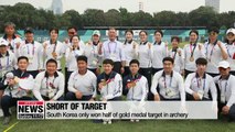 South Korea wraps up Asian Games archery competition with 3 gold medals