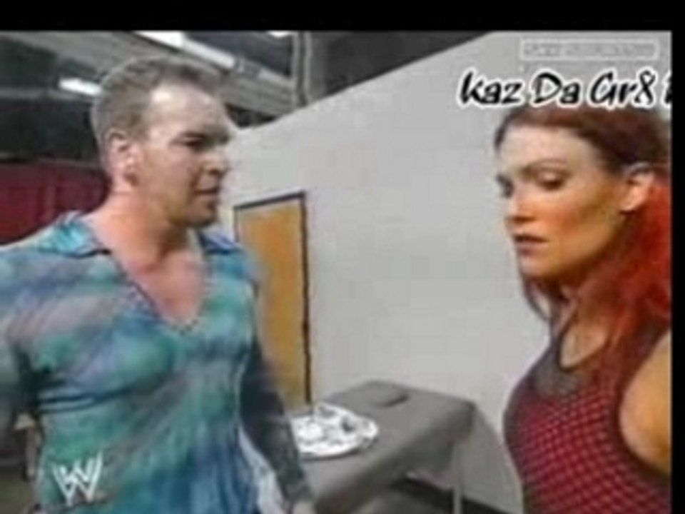 Lita & Christian Talk Backstage