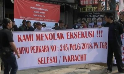 Eksekusi Lahan Sengketa Ricuh