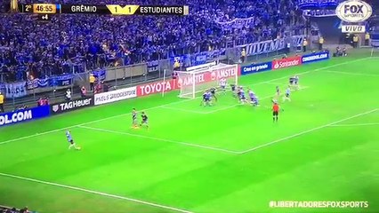 Alisson Castro Goal - Gremio vs Estudiantes 2-1