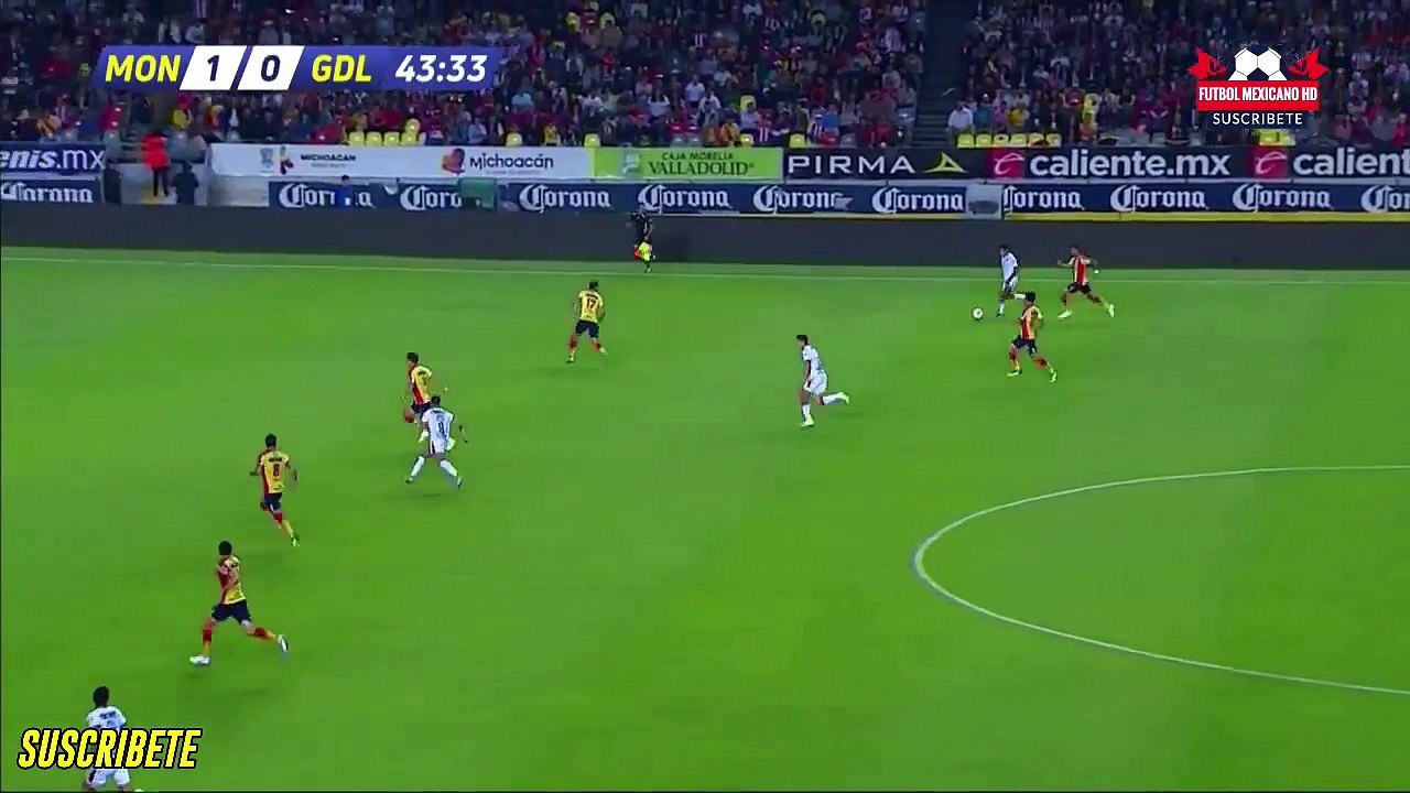 Gol de Angel Sepulveda -  Morelia vs Chivas 1-1 Copa MX 28_08_2018 HD