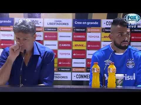 COLETIVA DE RENATO GAÚCHO APÓS A VITÓRIA DO GRÊMIO NOS PÊNALTIS - 29/08/2018