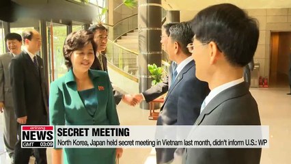 North Korea, Japan held secret meeting in Vietnam last month, didn't inform U.S.: WP