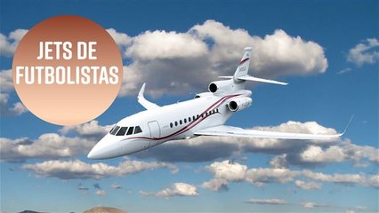 Los 6 mejores jets privados de futbolistas
