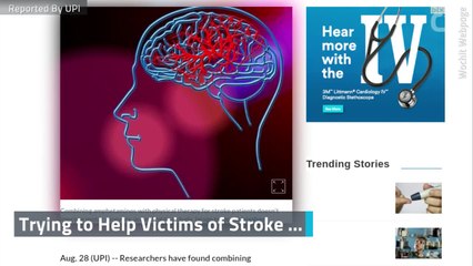 Study: Amphetamines don't improve post-stroke motor recovery