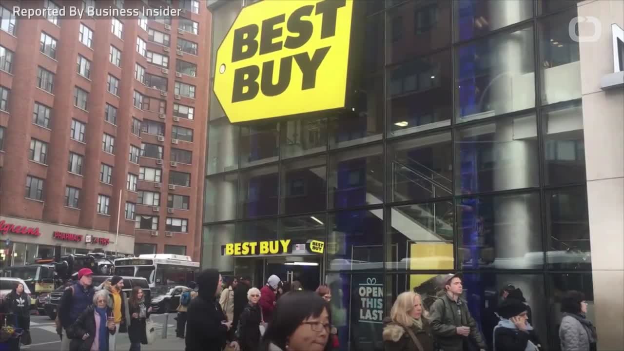 Best Buy Drops Despite Strong Results video Dailymotion
